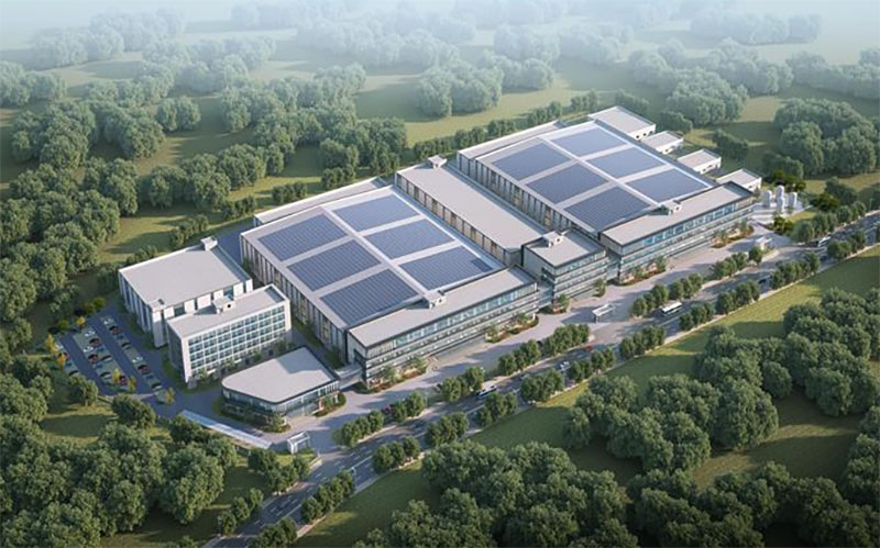 云和首條晶圓產(chǎn)線主廠房封頂，百億級“芯”引擎全面加速！